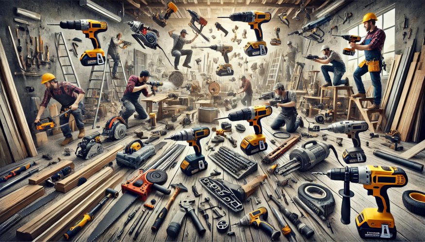 Основные виды аккумуляторного инструмента и их применение